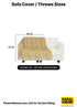 Chenille Velvet Sofa Throw Cover | Classic Shine