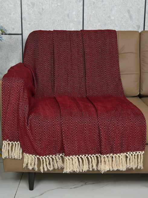 CHENILLE Velvet Sofa Throw-Cover