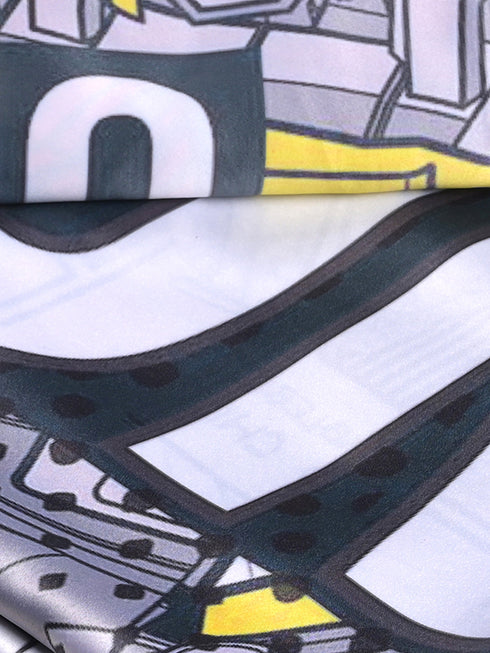 Transformer Single Size Bed sheet (Queen Size) with 1 Pillow