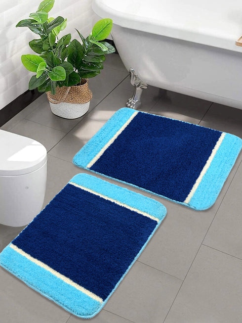 Saral Home Brown Soft Microfiber Anti-Skid Bathmat - B1G1