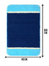 Saral Home Brown Soft Microfiber Anti-Skid Bathmat - B1G1