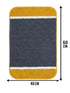 SOS-1772 Soft Microfiber Anti-Skid Bathmat(Multiple Size Available)