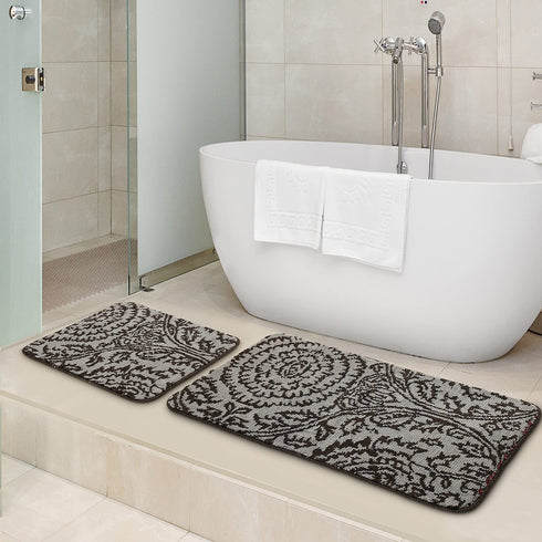 Brown bathmat