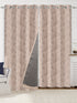 JARDIN Damask Cotton Curtains