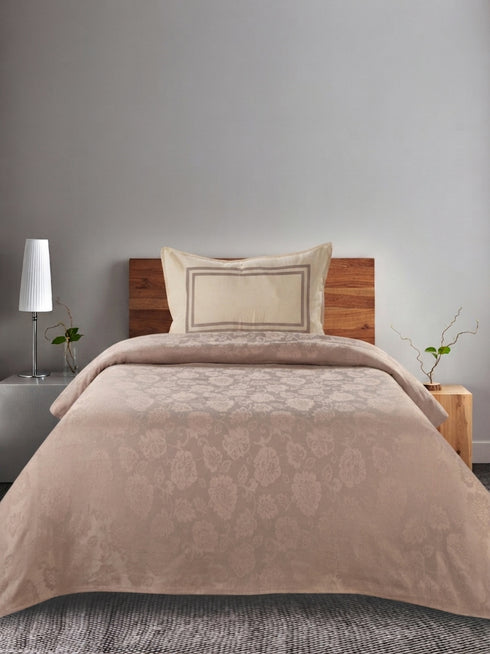 Jardin Damask Cotton Bed Sheet