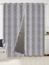 JARDIN Damask Cotton Curtains