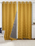 JARDIN Damask Cotton Curtains