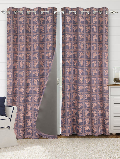 CHECKRO Cotton Curtains