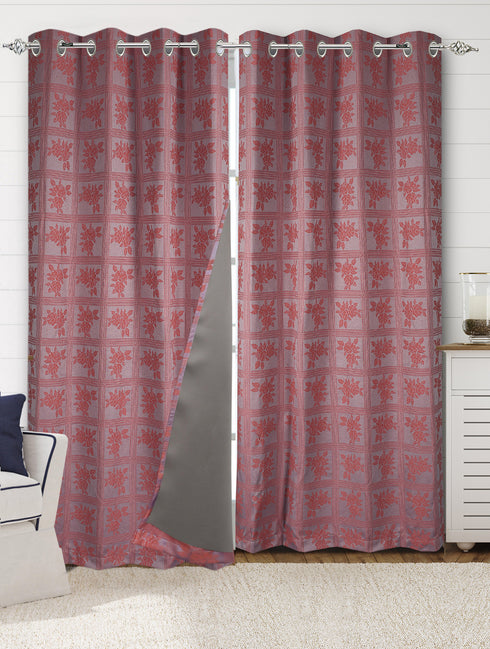 CHECKRO Cotton Curtains