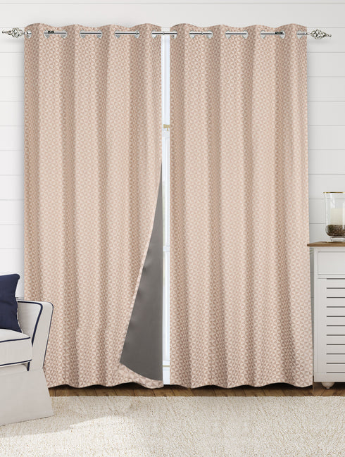 FIRKI Damask Cotton Curtains