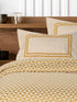 GIFT BOX | FIRKI Yellow Bedsheet-2 Pillow Covers | Cotton Bedsheet-Cover | For Gift & Daily Use