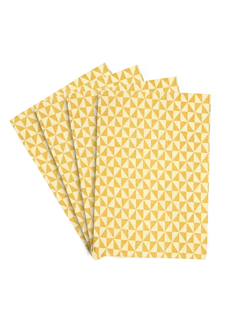 Saral Home Cotton Placemats Set of 4 | Stylish Dining Table Mats