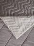 GIFT BOX | CHEVRON Beige Cotton Bedsheet-Cover | Matching Beige Reversible Quilt/Comforter | Combo Set For Gift & Daily Use