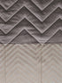 GIFT BOX | CHEVRON Beige Cotton Bedsheet-Cover | Matching Beige Reversible Quilt/Comforter | Combo Set For Gift & Daily Use
