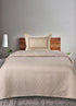 Chevron Damask Cotton Bed Cover