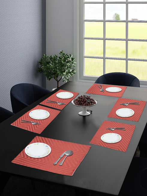dining table mats 6 pieces waterproof