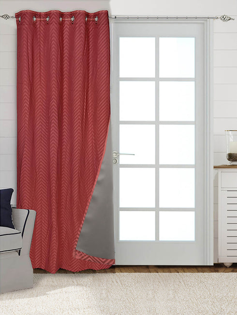 CHEVRON Damask Cotton Curtains