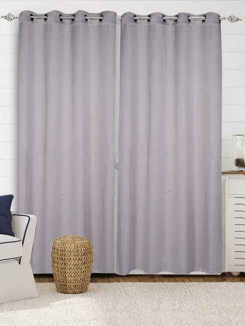 Buy Premium Plain Damask cotton curtains for living room Online