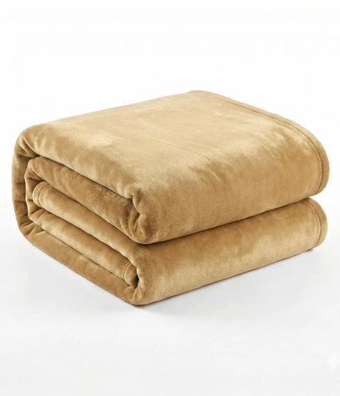 Lightweight Cloudy Mink Blanket Silky-Soft All-Season Blanket | Elegant, Cozy & Easy to Maintain