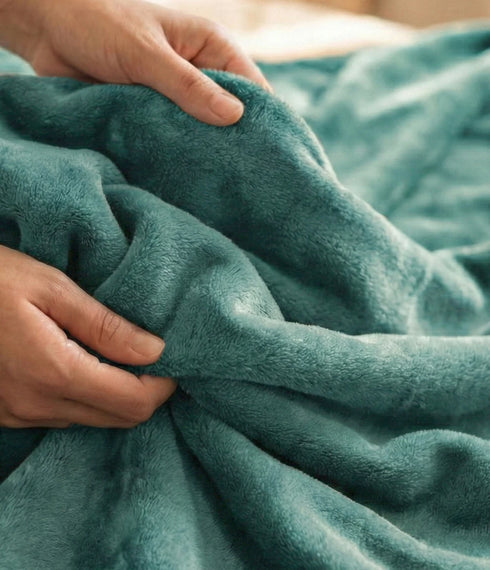 Lightweight Cloudy Mink Blanket Silky-Soft All-Season Blanket | Elegant, Cozy & Easy to Maintain