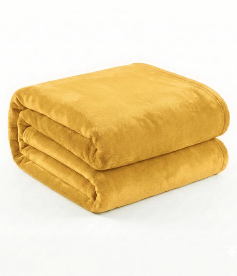 Lightweight Cloudy Mink Blanket Silky-Soft All-Season Blanket | Elegant, Cozy & Easy to Maintain