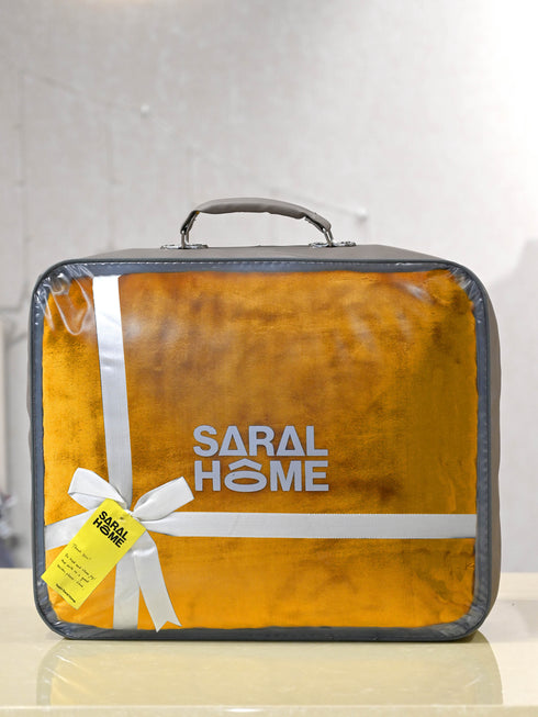 GIFT BAG | Light weight Cloudy Mink Blanket Silky-Soft | All Season Blanket