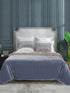 Winter Mink Cloudy Silky Soft Double-Color King Size 2-Layer Blanket with Crochet Lace Edges | Plush & Premium Feel