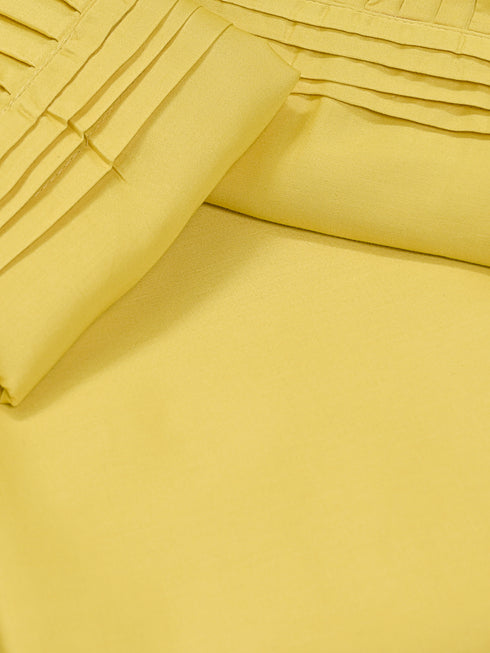 Gold cotton bedsheets