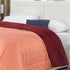 Reversible Solid Cotton Blanket/Comforter