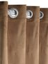 LA CREME Plain Velvet Curtain