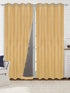 LA CREME Plain Velvet Curtain