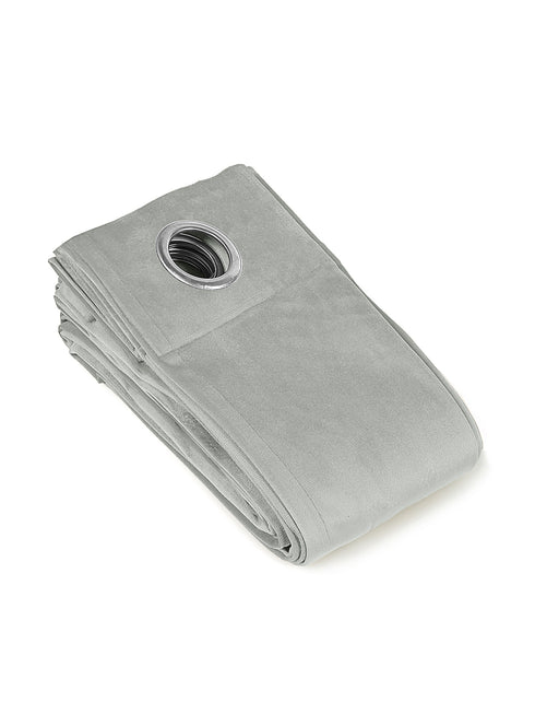 LA CREME Plain Velvet Curtain