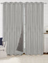 LA CREME Plain Velvet Curtain