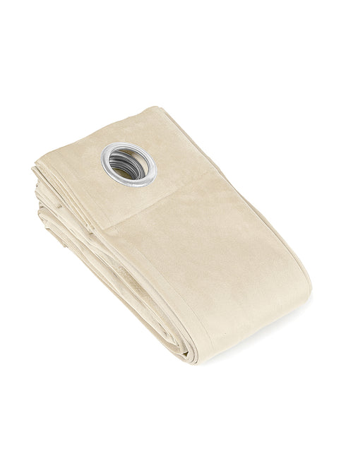 LA CREME Plain Velvet Curtain