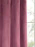 LA CREME Plain Velvet Curtain