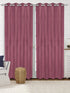 LA CREME Plain Velvet Curtain