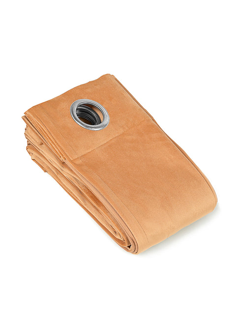 LA CREME Plain Velvet Curtain