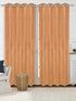 LA CREME Plain Velvet Curtain