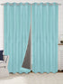 LA CREME Plain Velvet Curtain