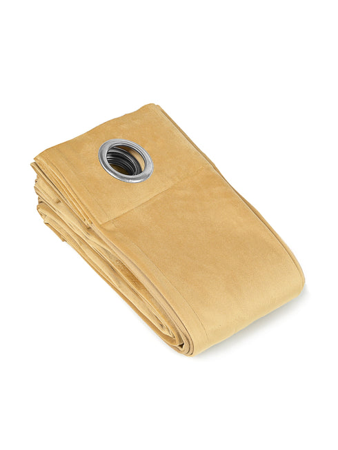 LA CREME Plain Velvet Curtain