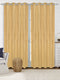 LA CREME Plain Velvet Curtain