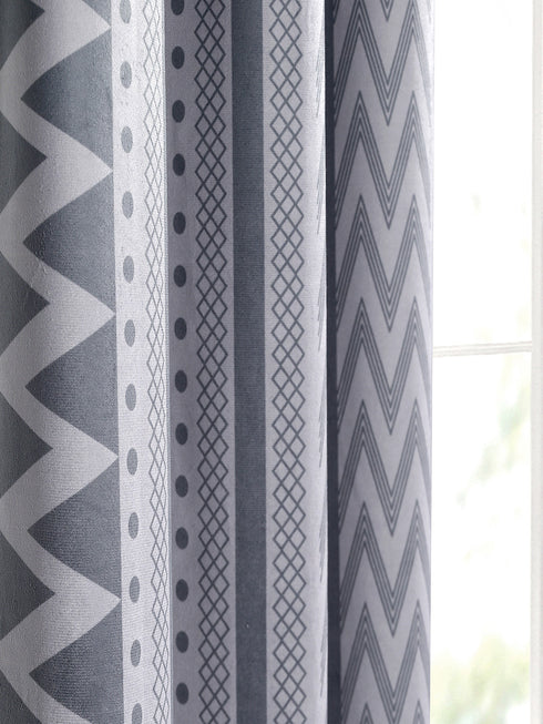 AVEDA Velvet Boho Print Curtain