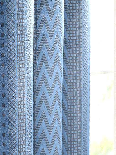 AVEDA Velvet Boho Print Curtain