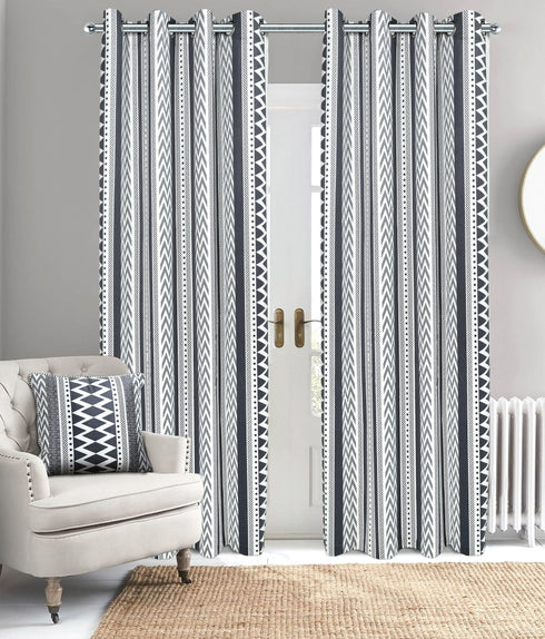 AVEDA Velvet Boho Print Curtain