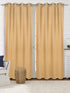 BLACKOUT Satin Curtains