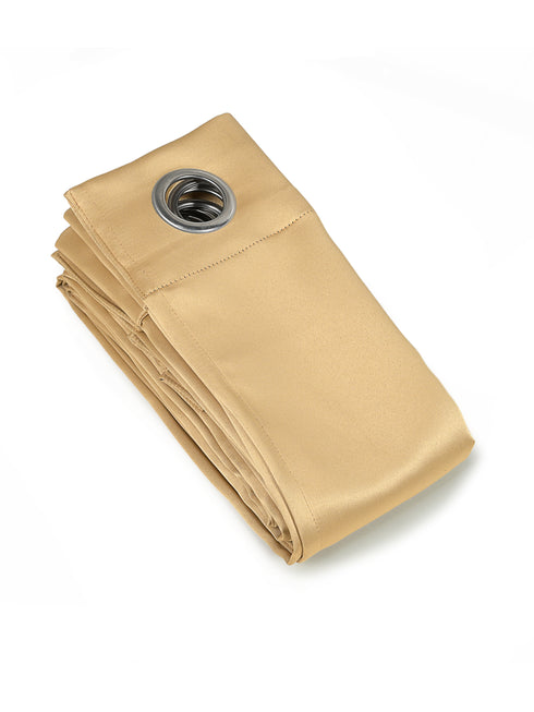BLACKOUT Satin Curtains