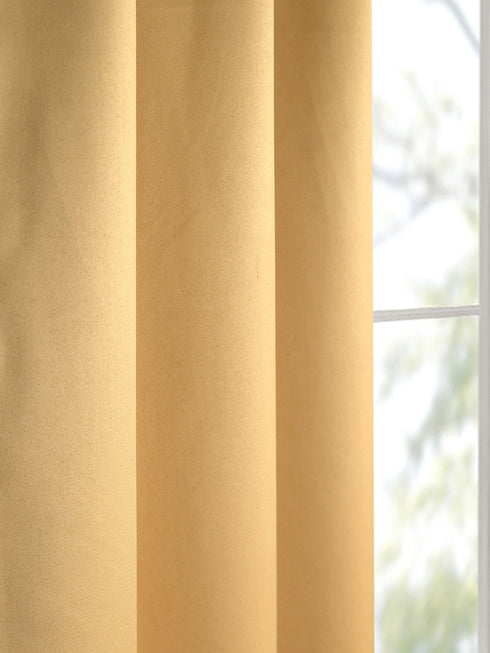 BLACKOUT Satin Curtains