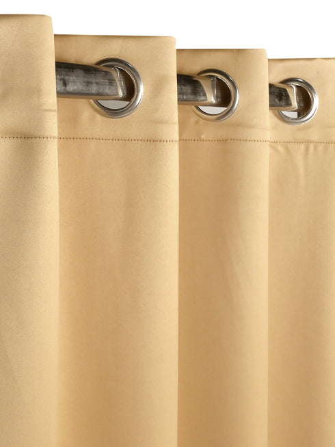 BLACKOUT Satin Curtains