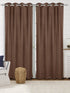 BLACKOUT Satin Curtains