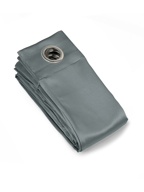BLACKOUT Satin Curtains